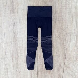 SPANX Women's Look At Me Now Seamless Moto Leggings Size XL Black